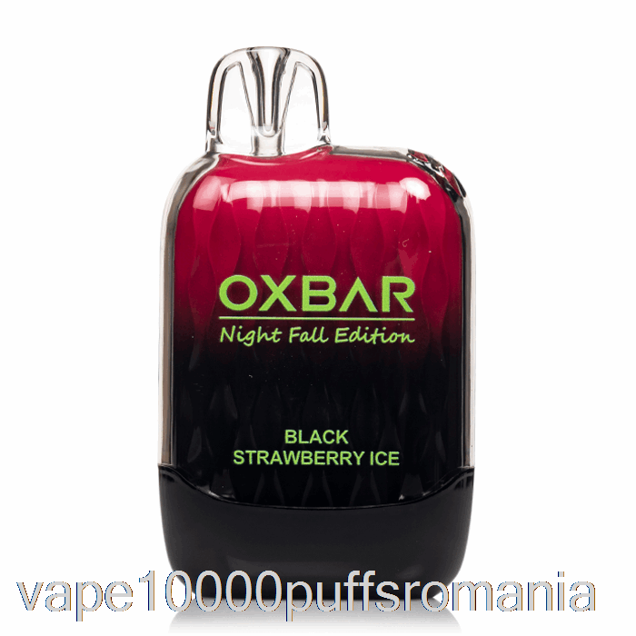 Vape Romania Oxbar G8000 De Unica Folosinta Gheata De Capsuni Negre